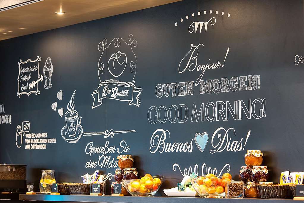 Motel One Wien-Hauptbahnhof Étterem fotó
